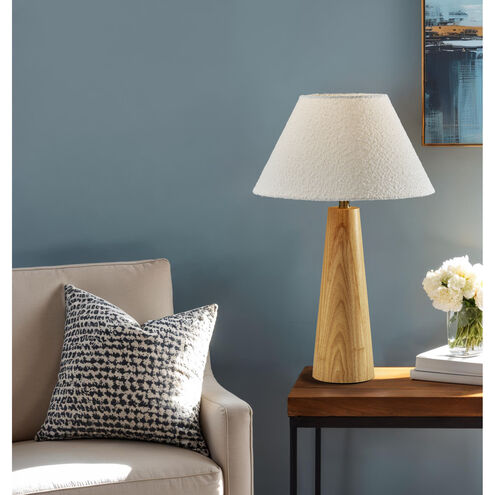 Brayden 27 inch 150.00 watt Natural Wood Table Lamp Portable Light